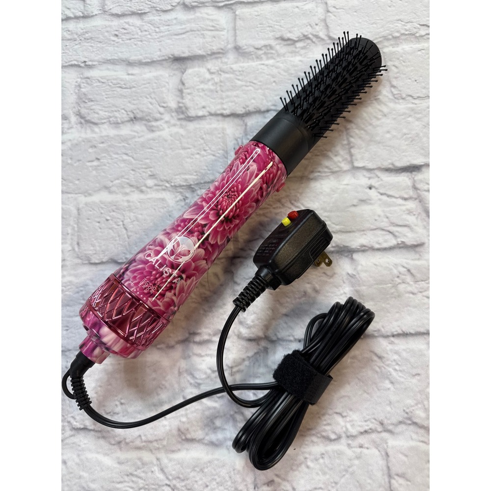 Calista StyleDRY Pro Heated Round Brush Women OS Pink New Floral Blowout